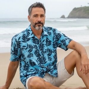 Cooke Street‎ Honolulu Hawaiian ShortSleeve Shirt